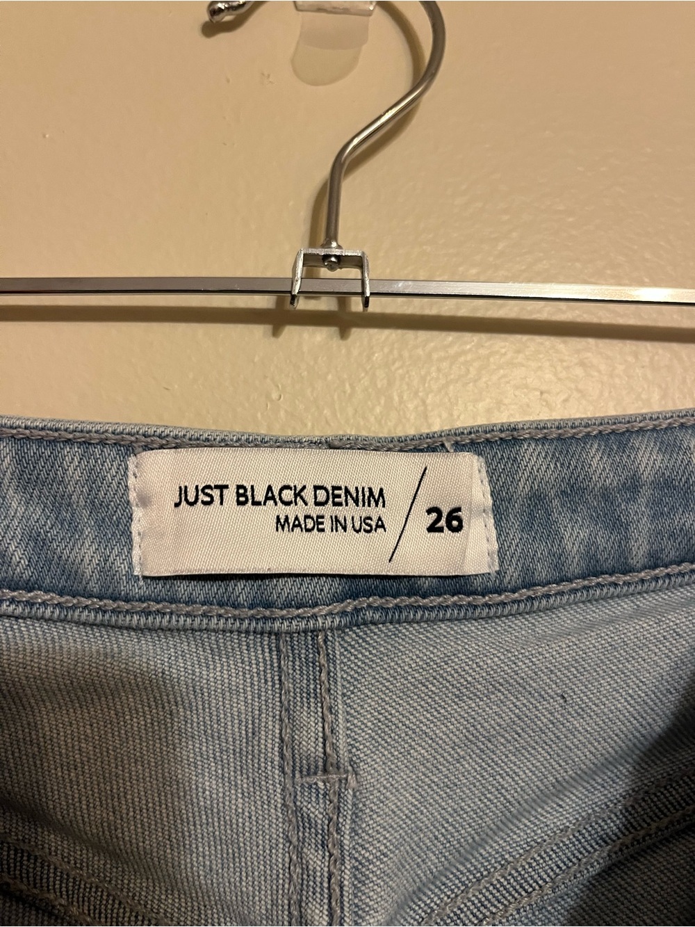 The Patch Pocket Wide Leg High Waist Light Denim (Sold out online!) - Picture 7 of 7